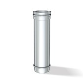 Дымоход (нерж. сталь 0,5мм) L=0,5м Ф125