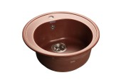 GRANFEST Мойка RONDO 510  1-чаша D-508мм красный марс арт.GF- GRANFEST Мойка RONDO 510  1-чаша D-508мм красный марс арт.GF-