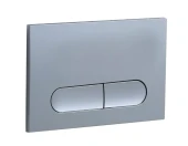 Кнопка смыва EvaGold 04, пластик овал хром матовый для инсталляции EvaGold 400 и EvaGold 500 Кнопка смыва EvaGold 04, пластик овал хром матовый для инсталляции EvaGold 400 и EvaGold 500