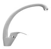 Смеситель Ulgran U-007-341, ультра-белый Смеситель Ulgran U-007-341, ультра-белый