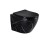 EG505Black-W Подвесной унитаз EvaGold мрамор черно-белый, безободковый, сид. черн. мат. тонкое ДП 