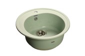 GRANFEST Мойка RONDO 510  1-чаша D-508мм салатовый арт.GF- GRANFEST Мойка RONDO 510  1-чаша D-508мм салатовый арт.GF-