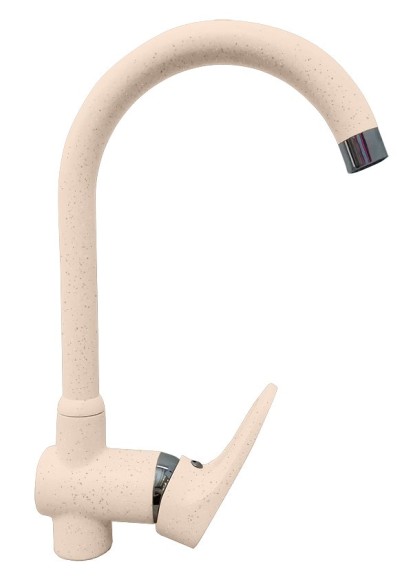 GRANFEST Смеситель для кухни U-обр. D-35мм бежевый арт.