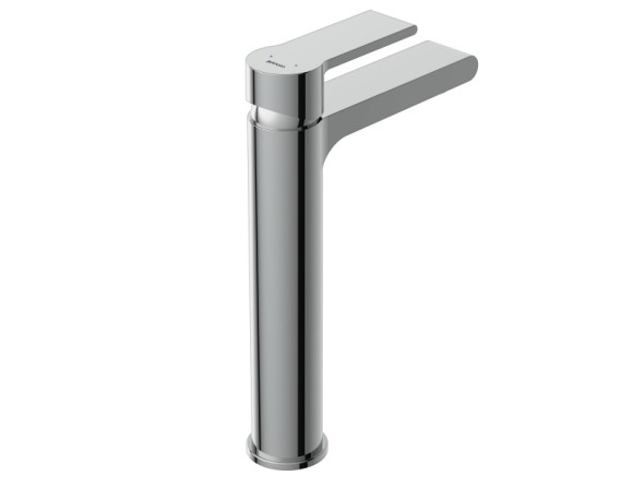 Смеситель для раковины высокий BRASKO однорычажный клик клак