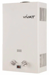 Проточный газовый водонагреватель VIVAT JSQ 16-08 NG (природный газ)