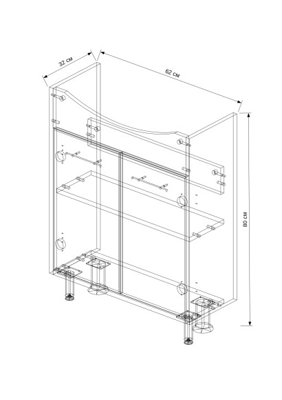 65 Тумба  "Шимо 65" (ум. Элеганс 65)