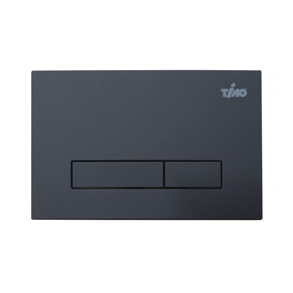 TIMO Комплект 3 в 1 унитаз черный KULO + инсталляция + кнопка смыва INARI черная матовая с шумоизоляцией и креплениями