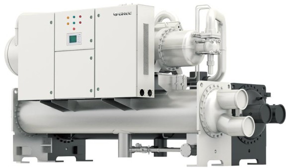 Чиллер Gree LSBLG1400HE/Nb водяного охлаждения (с двумя винтовыми компрессорами)