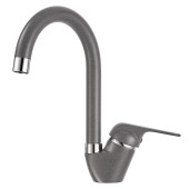 1024, ГРАФИТ (ЧЁРНО-СЕРЫЙ), СМЕСИТЕЛЬ КУХОННЫЙ 1024, ГРАФИТ (ЧЁРНО-СЕРЫЙ), СМЕСИТЕЛЬ КУХОННЫЙ