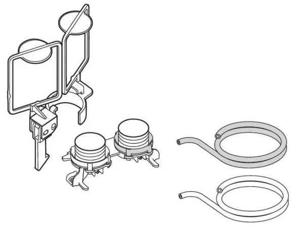 Комплект перехода на пневматический слив для OLI 74