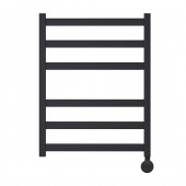 Полотенцесушитель электрический Point Меркурий PN83156BE П6 500x600 левый/правый, черный