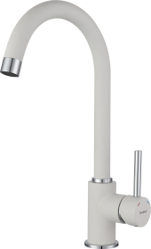 GRANFEST Смеситель для кухни U-обр. D-35мм иней арт.