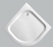 Поддон акриловый ABS07 90х90х15 полукруглый (с сифоном) Поддон акриловый ABS07 90х90х15 полукруглый (с сифоном)