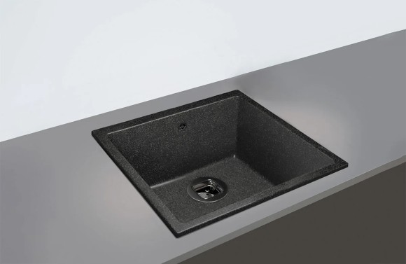 Кухонная мойка TOLERO Classic R-128 (№911 (Черн))