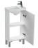Тумба под раковину напольная MELAR 40 для COMO 40 белый