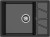 GRANFEST Мойка VERTEX 780L  1-чаша+крыл 780*500мм черный арт.GF-
