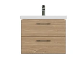 Тумба под раковину подвесная LARA 60 для COMO 60 орех Тумба под раковину подвесная LARA 60 для COMO 60 орех
