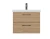 Тумба под раковину подвесная LARA 60 для COMO 60 орех