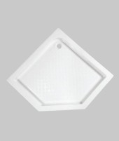 Поддон акриловый ABS12 90х90х15 трапеция (с сифоном) Поддон акриловый ABS12 90х90х15 трапеция (с сифоном)